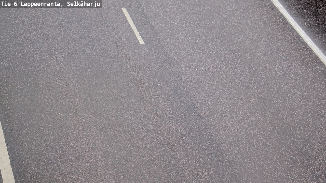 Weather Camera Image Road 6 Lappeenranta, Selkäharju, Lappeenranta, Etelä-Karjala