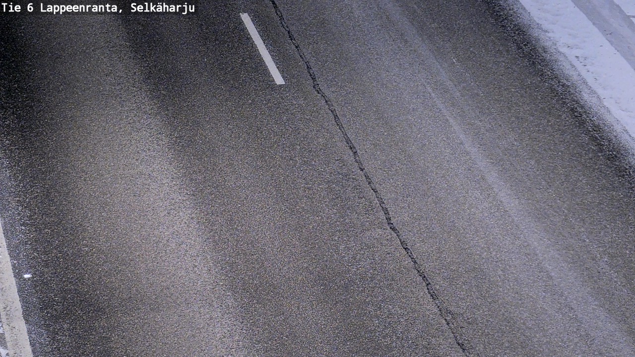 Weather Camera Image Road 6 Lappeenranta, Selkäharju, Lappeenranta, Etelä-Karjala