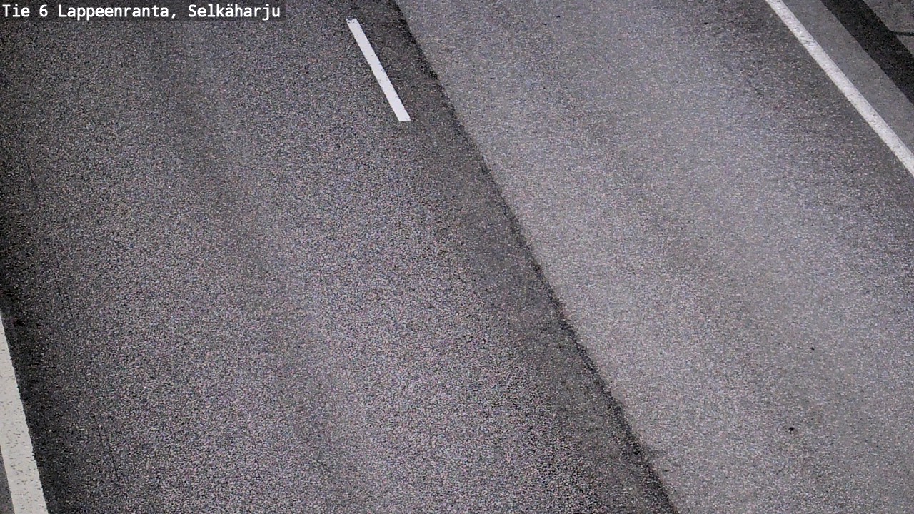 Weather Camera Image Road 6 Lappeenranta, Selkäharju, Lappeenranta, Etelä-Karjala