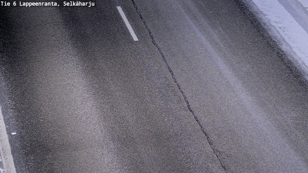 Weather Camera Image Road 6 Lappeenranta, Selkäharju, Lappeenranta, Etelä-Karjala