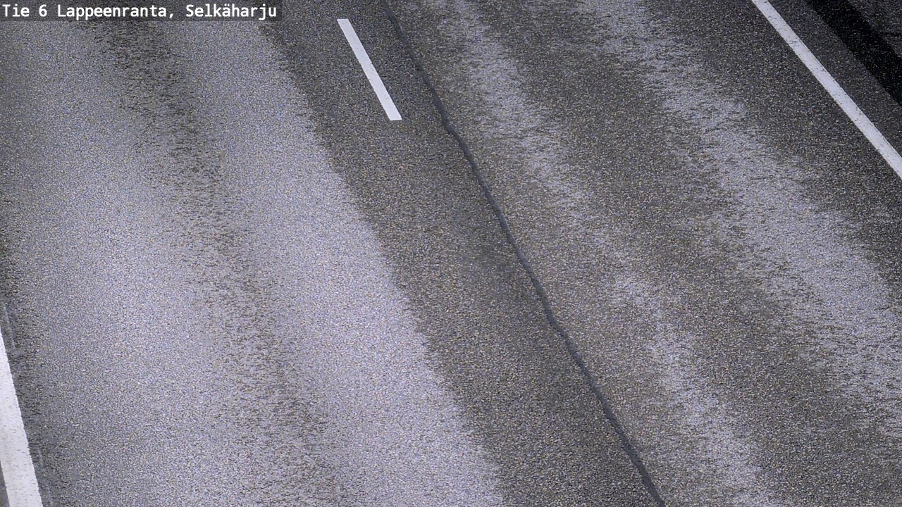 Weather Camera Image Road 6 Lappeenranta, Selkäharju, Lappeenranta, Etelä-Karjala