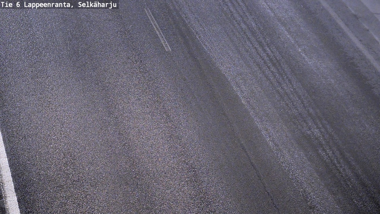 Weather Camera Image Road 6 Lappeenranta, Selkäharju, Lappeenranta, Etelä-Karjala