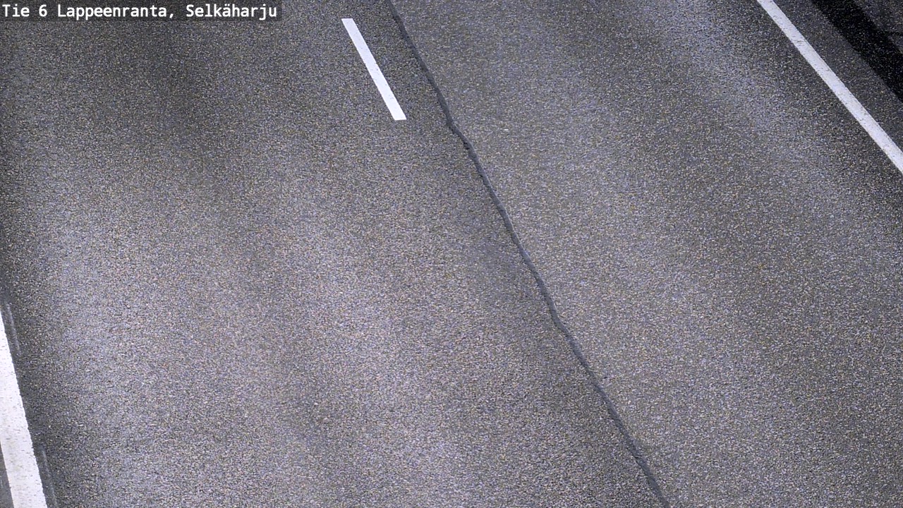 Weather Camera Image Road 6 Lappeenranta, Selkäharju, Lappeenranta, Etelä-Karjala