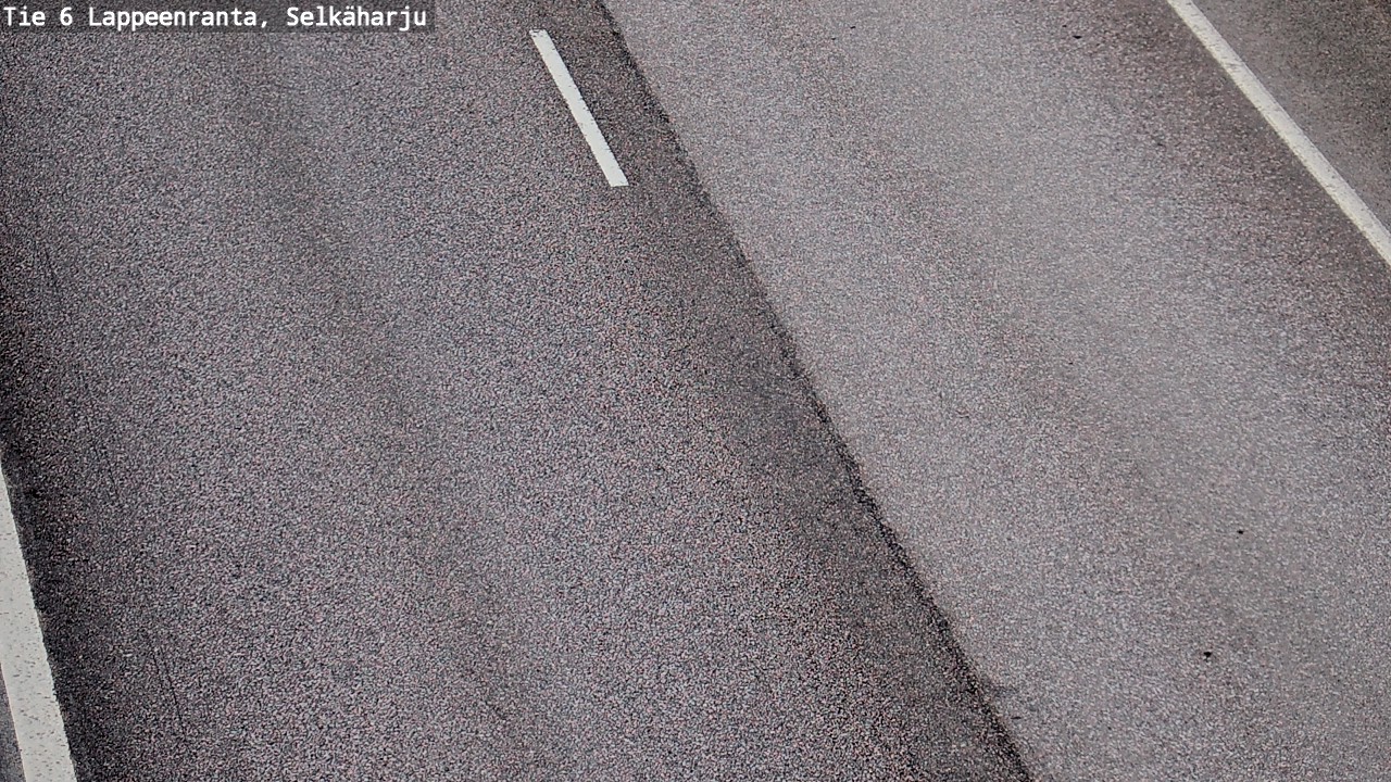 Weather Camera Image Road 6 Lappeenranta, Selkäharju, Lappeenranta, Etelä-Karjala