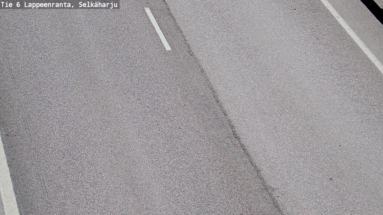 Weather Camera Image Road 6 Lappeenranta, Selkäharju, Lappeenranta, Etelä-Karjala