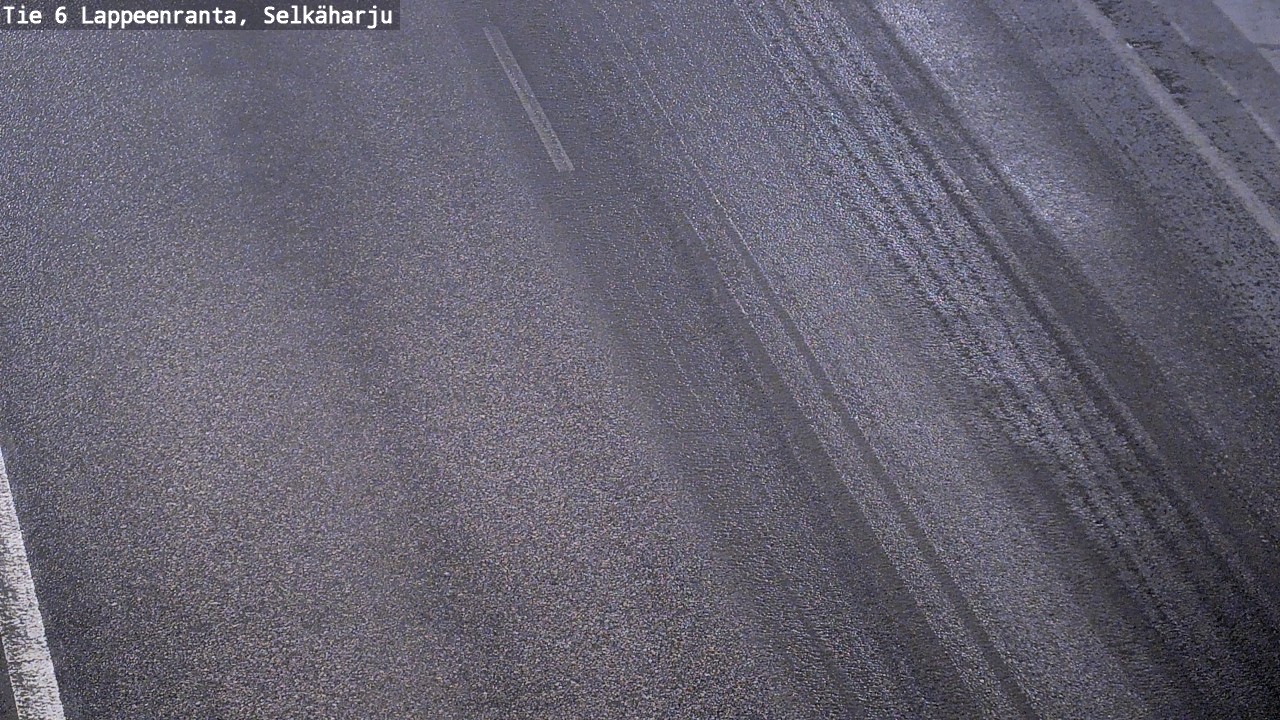 Weather Camera Image Road 6 Lappeenranta, Selkäharju, Lappeenranta, Etelä-Karjala