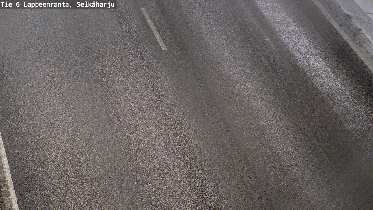 Weather Camera Image Road 6 Lappeenranta, Selkäharju, Lappeenranta, Etelä-Karjala