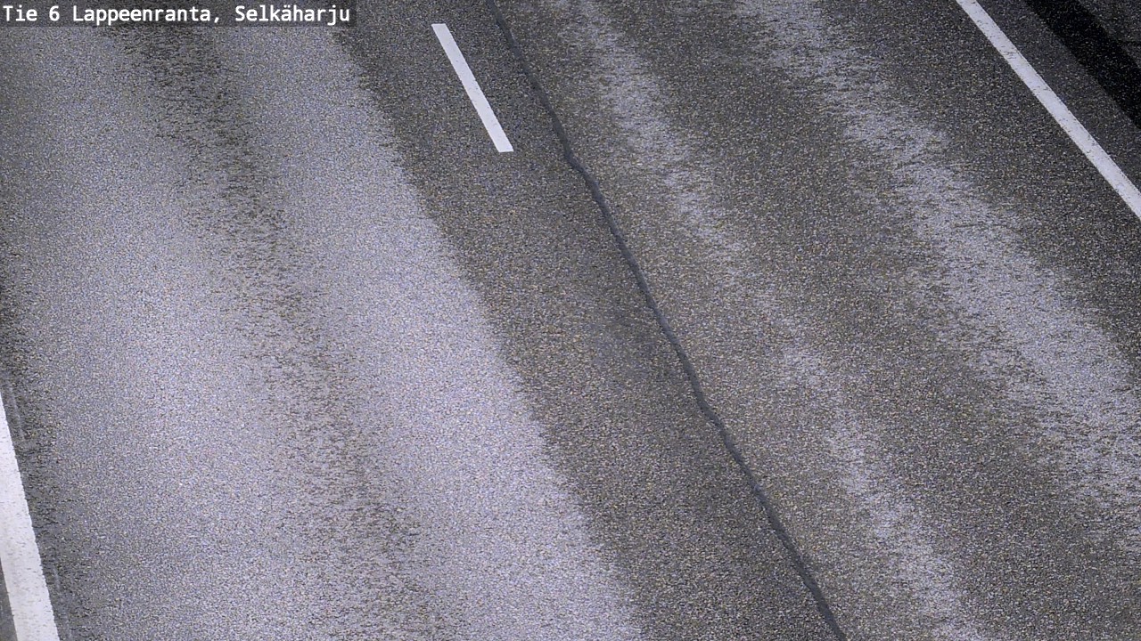 Weather Camera Image Väg 6 Villmanstrand, Selkäharju, Lappeenranta, Etelä-Karjala