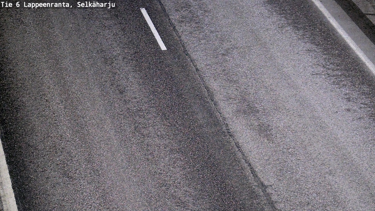 Weather Camera Image Road 6 Lappeenranta, Selkäharju, Lappeenranta, Etelä-Karjala