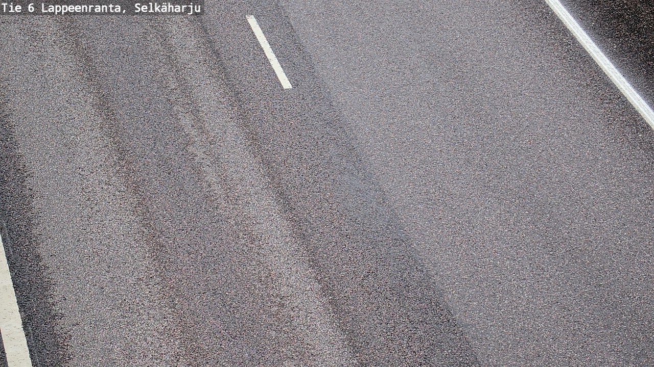 Weather Camera Image Väg 6 Villmanstrand, Selkäharju, Lappeenranta, Etelä-Karjala