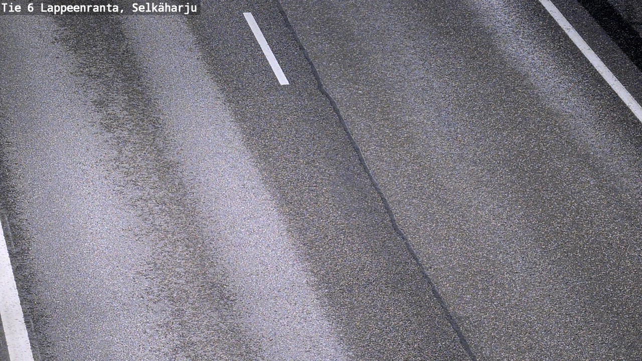 Weather Camera Image Väg 6 Villmanstrand, Selkäharju, Lappeenranta, Etelä-Karjala