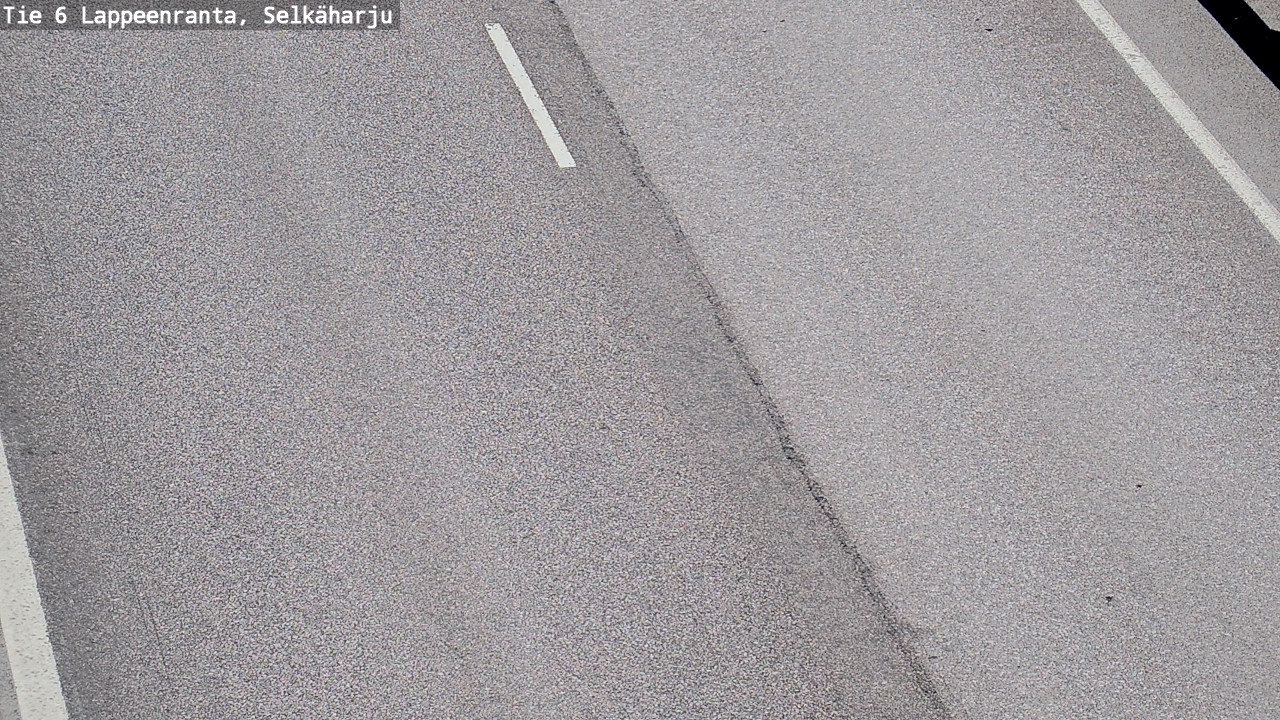 Weather Camera Image Road 6 Lappeenranta, Selkäharju, Lappeenranta, Etelä-Karjala