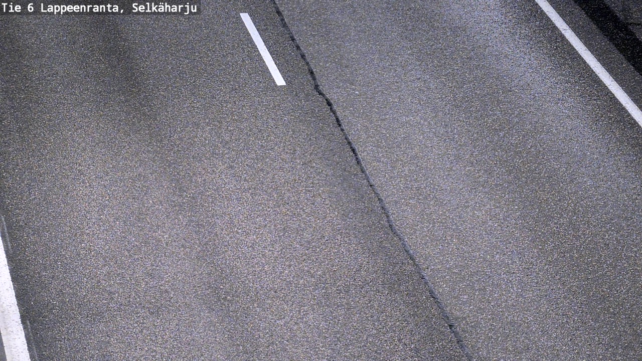 Weather Camera Image Road 6 Lappeenranta, Selkäharju, Lappeenranta, Etelä-Karjala