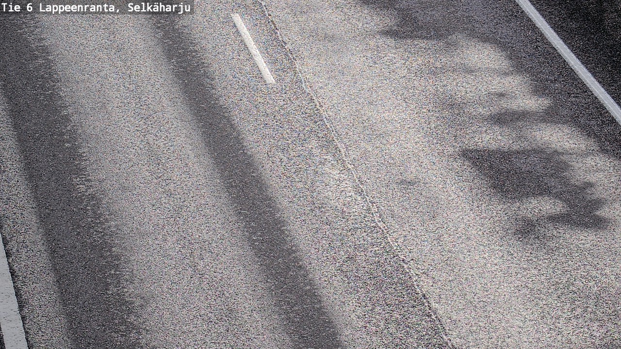 Weather Camera Image Road 6 Lappeenranta, Selkäharju, Lappeenranta, Etelä-Karjala