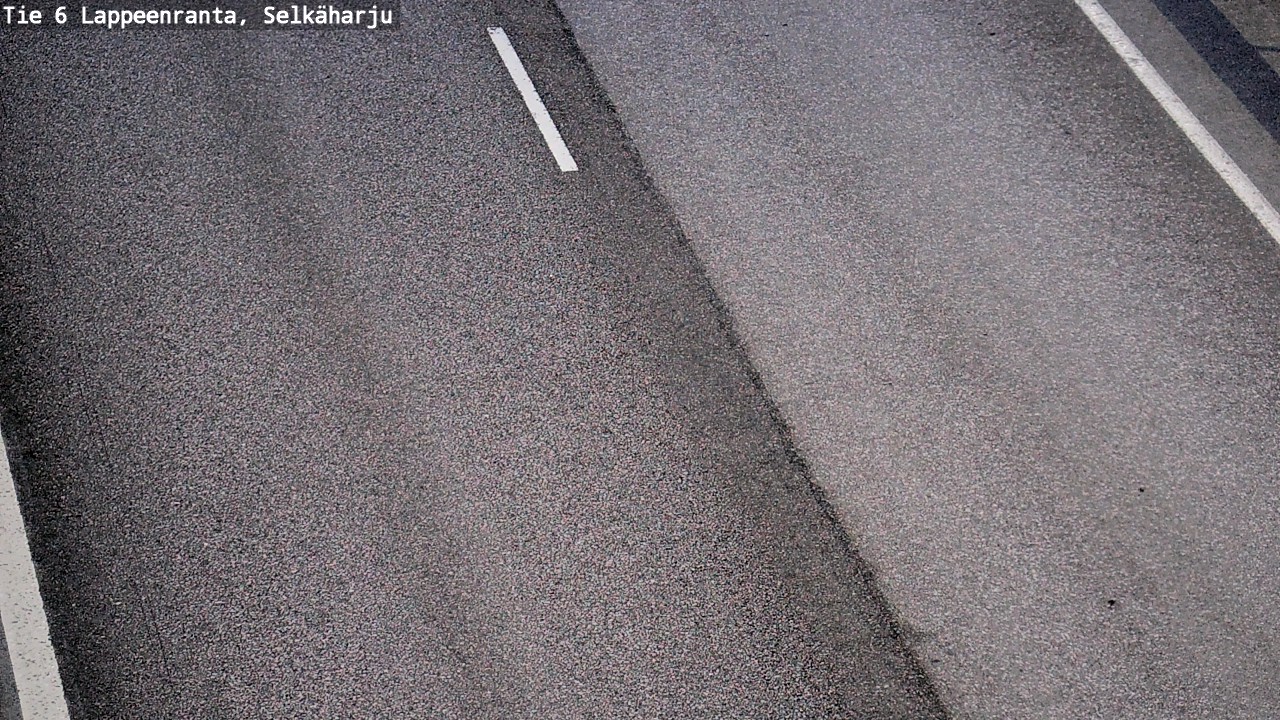 Weather Camera Image Road 6 Lappeenranta, Selkäharju, Lappeenranta, Etelä-Karjala