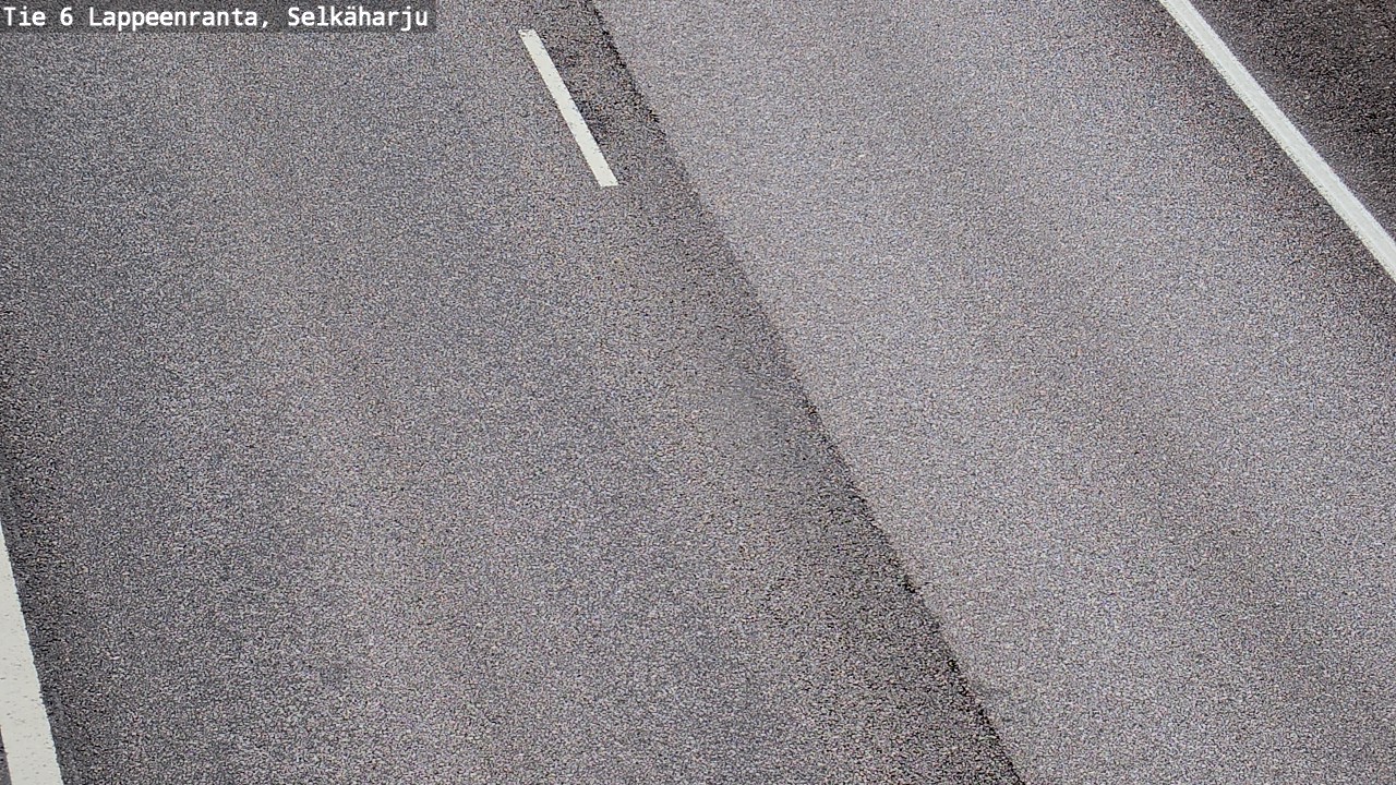 Weather Camera Image Road 6 Lappeenranta, Selkäharju, Lappeenranta, Etelä-Karjala