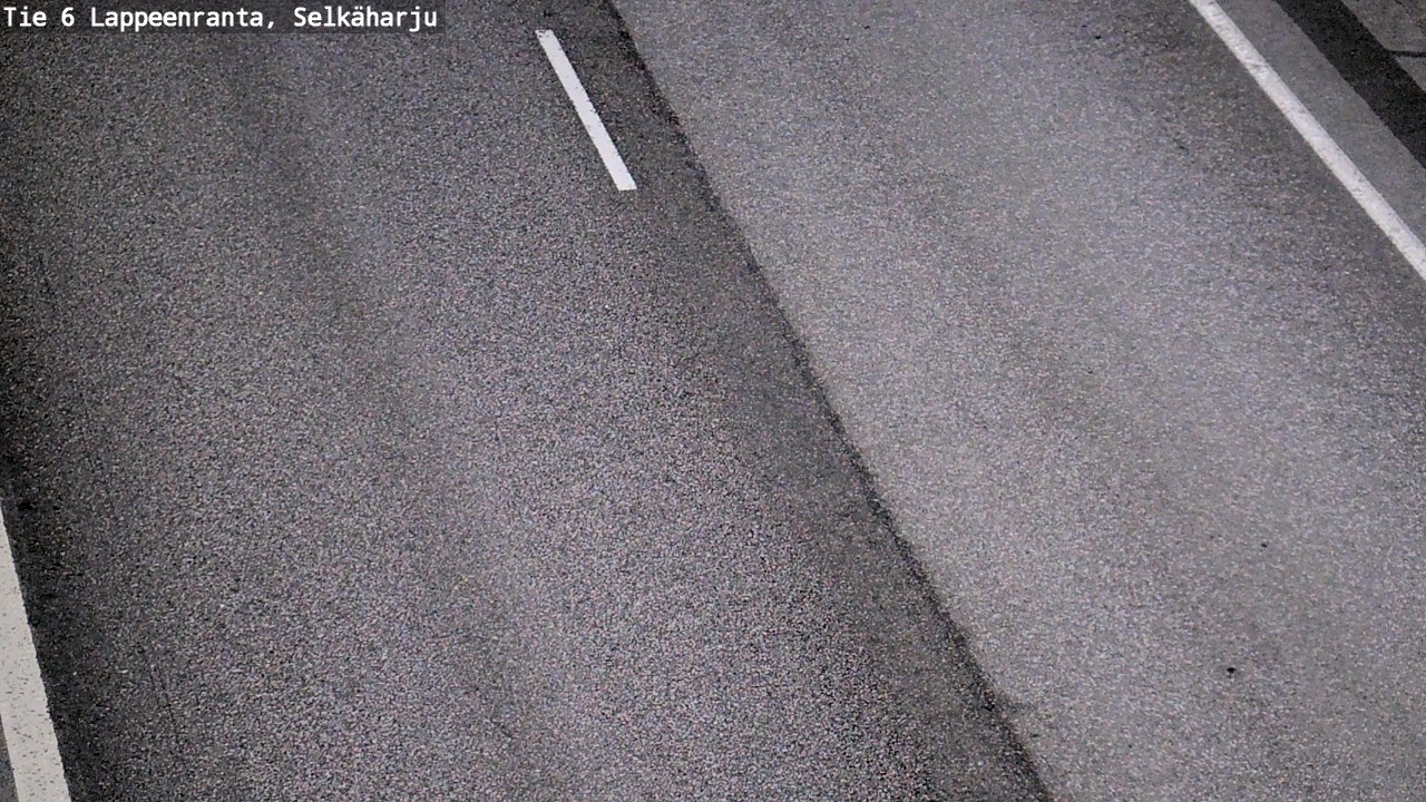 Weather Camera Image Road 6 Lappeenranta, Selkäharju, Lappeenranta, Etelä-Karjala