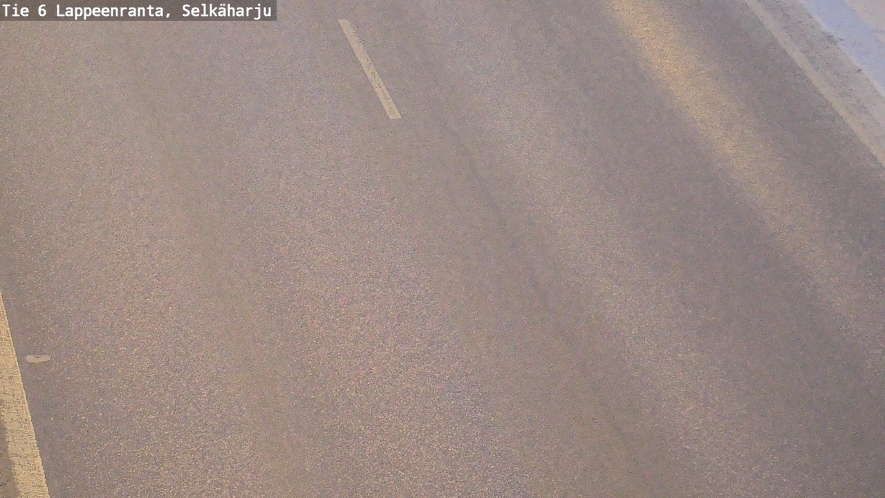 Weather Camera Image Road 6 Lappeenranta, Selkäharju, Lappeenranta, Etelä-Karjala