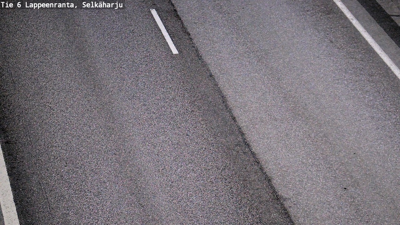 Weather Camera Image Road 6 Lappeenranta, Selkäharju, Lappeenranta, Etelä-Karjala