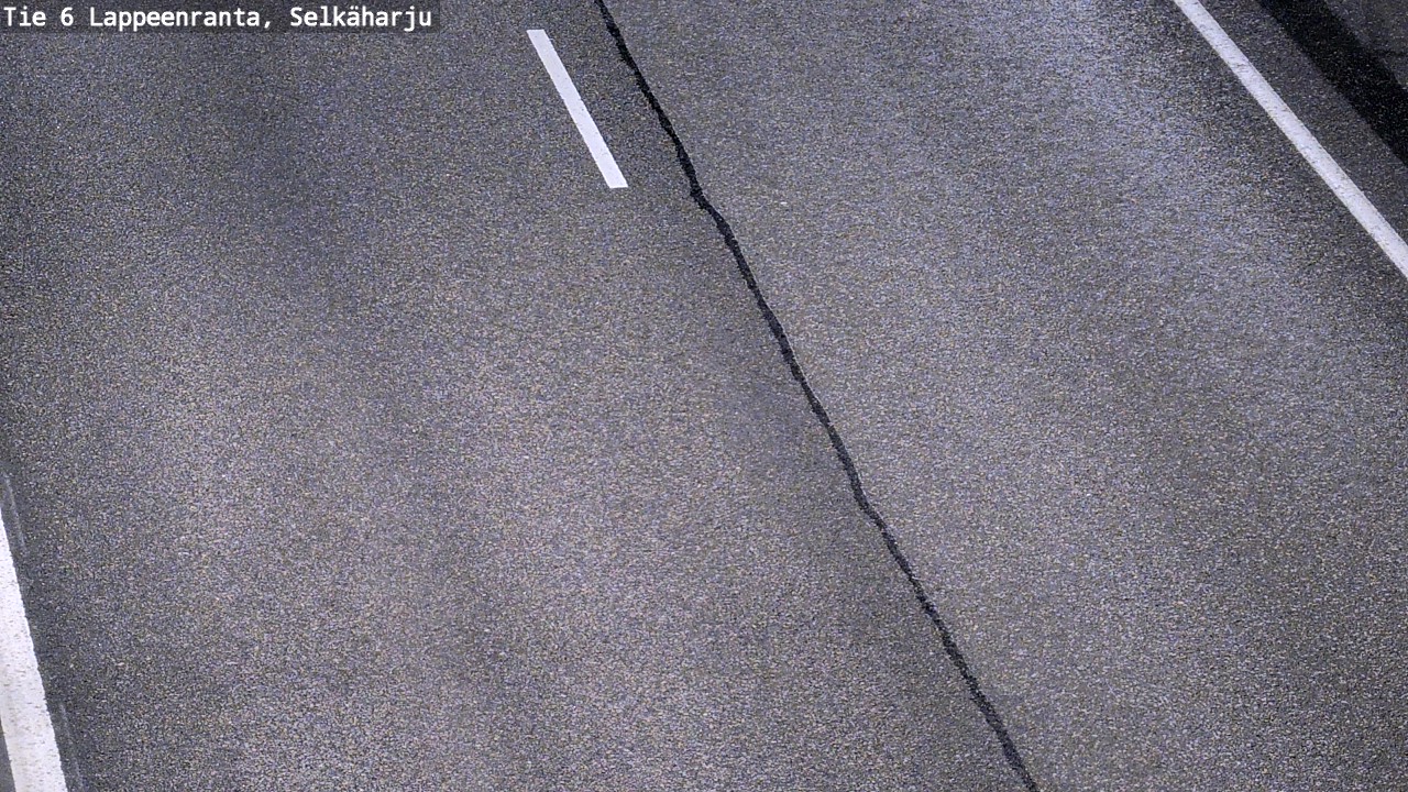 Weather Camera Image Road 6 Lappeenranta, Selkäharju, Lappeenranta, Etelä-Karjala