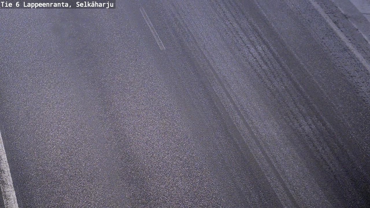 Weather Camera Image Road 6 Lappeenranta, Selkäharju, Lappeenranta, Etelä-Karjala