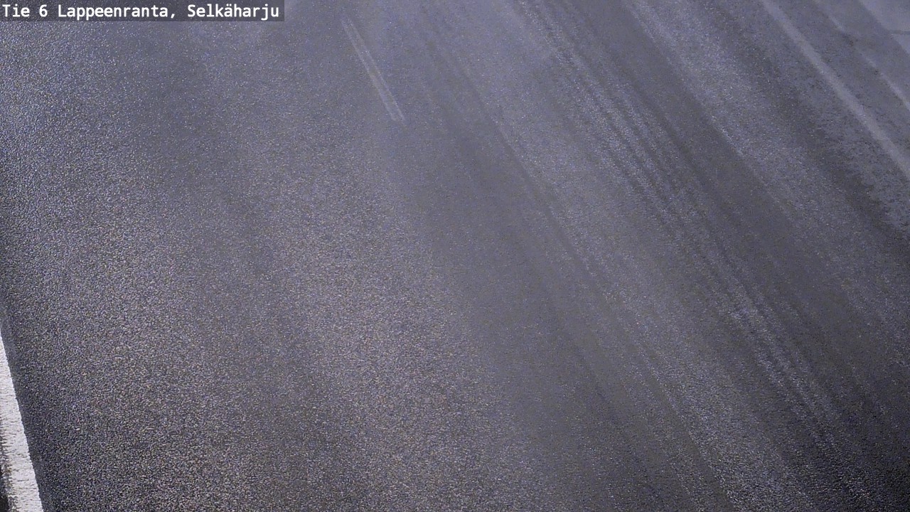 Weather Camera Image Road 6 Lappeenranta, Selkäharju, Lappeenranta, Etelä-Karjala