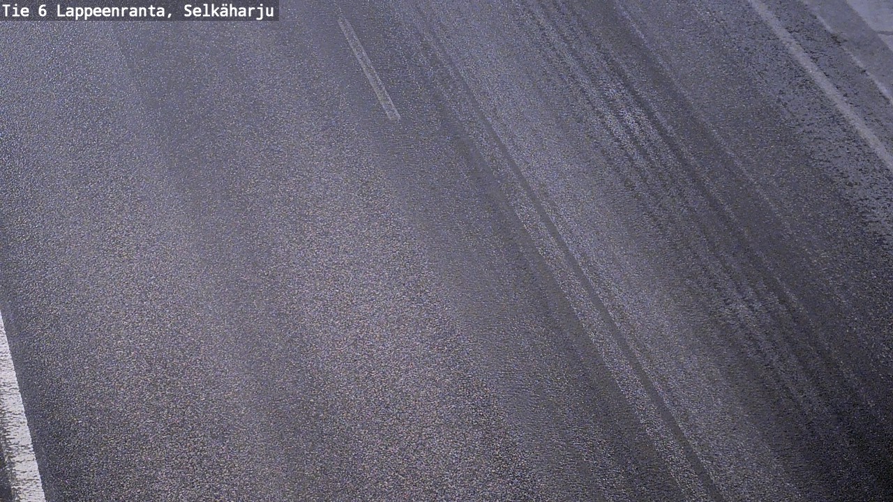 Weather Camera Image Road 6 Lappeenranta, Selkäharju, Lappeenranta, Etelä-Karjala