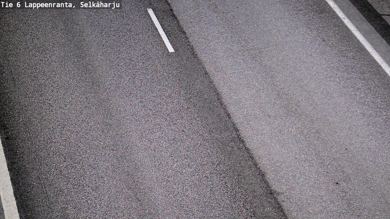 Weather Camera Image Road 6 Lappeenranta, Selkäharju, Lappeenranta, Etelä-Karjala