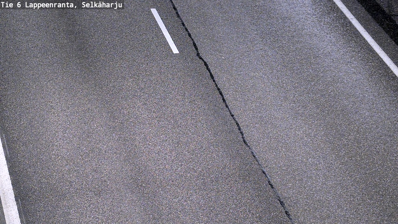 Weather Camera Image Road 6 Lappeenranta, Selkäharju, Lappeenranta, Etelä-Karjala
