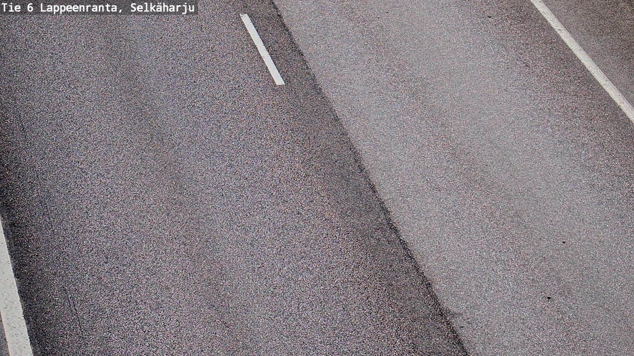 Weather Camera Image Road 6 Lappeenranta, Selkäharju, Lappeenranta, Etelä-Karjala