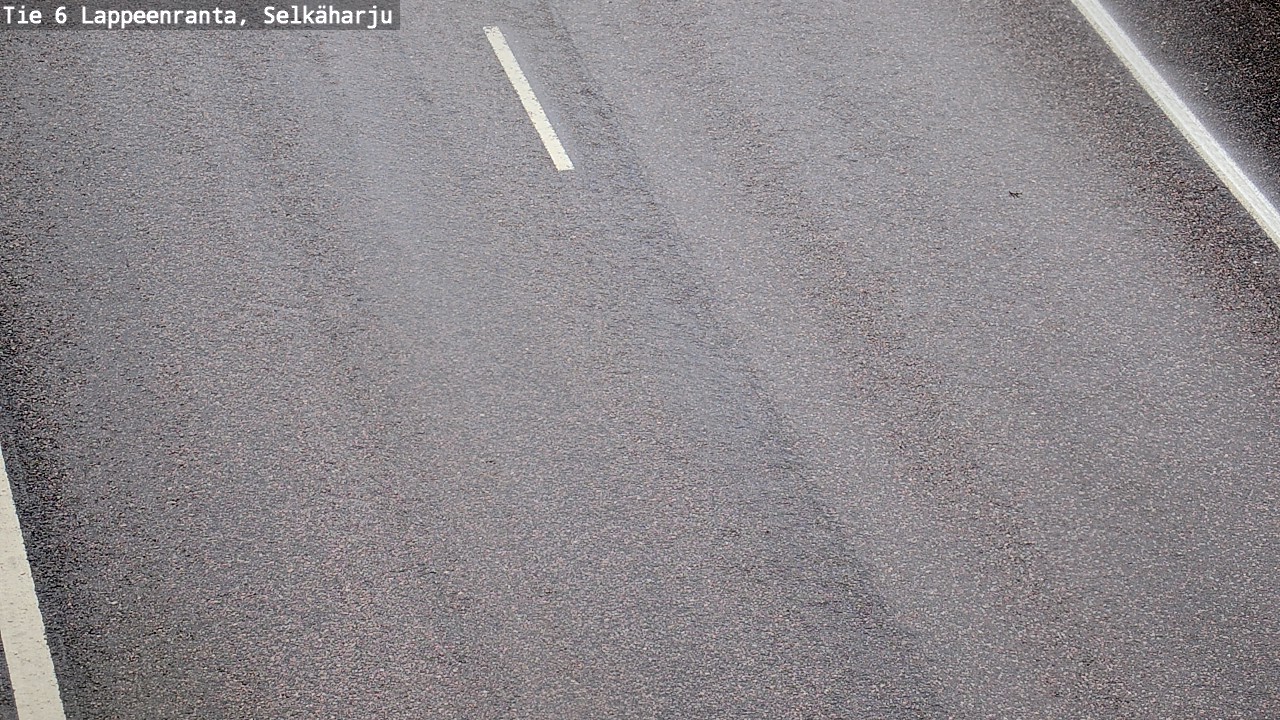 Weather Camera Image Väg 6 Villmanstrand, Selkäharju, Lappeenranta, Etelä-Karjala