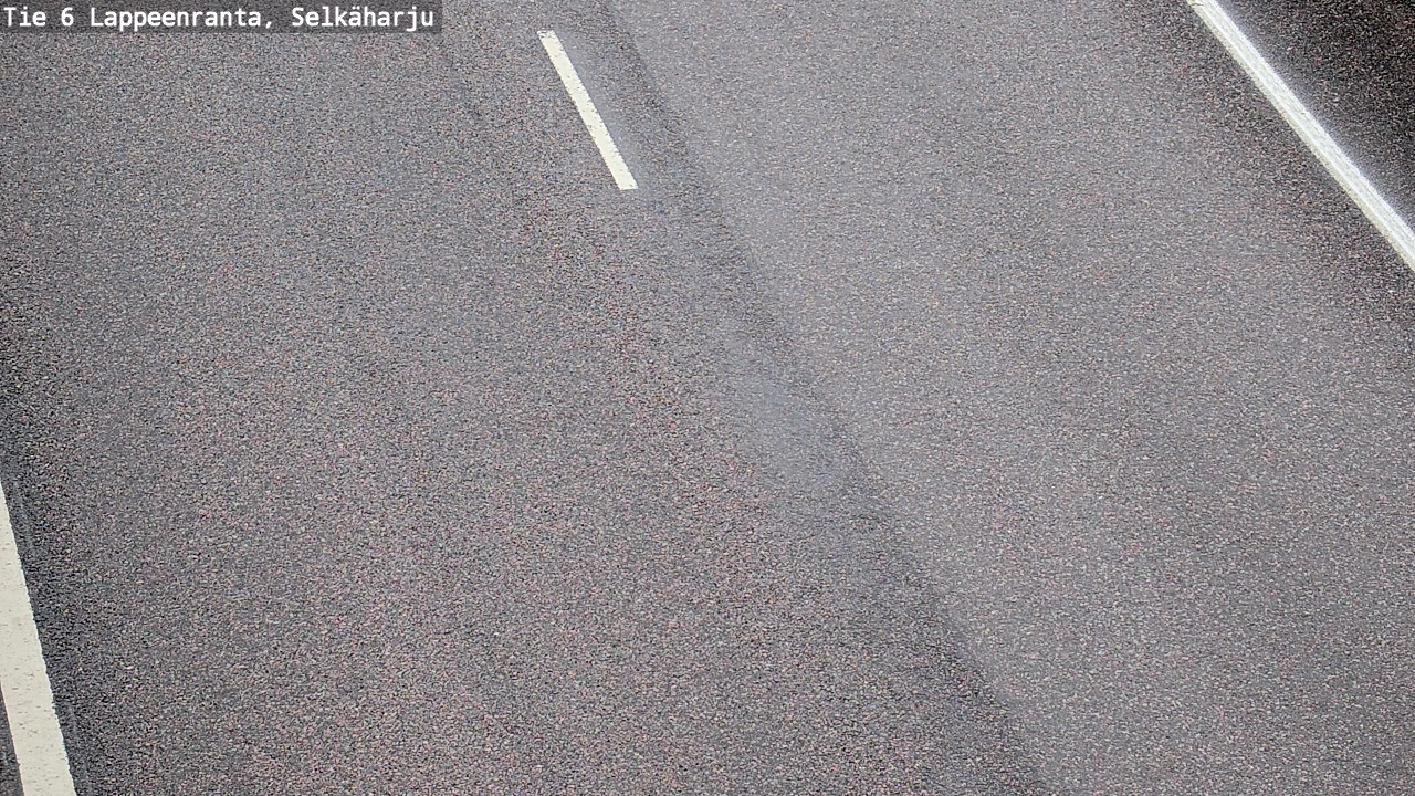 Weather Camera Image Väg 6 Villmanstrand, Selkäharju, Lappeenranta, Etelä-Karjala