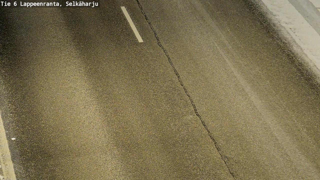 Weather Camera Image Road 6 Lappeenranta, Selkäharju, Lappeenranta, Etelä-Karjala