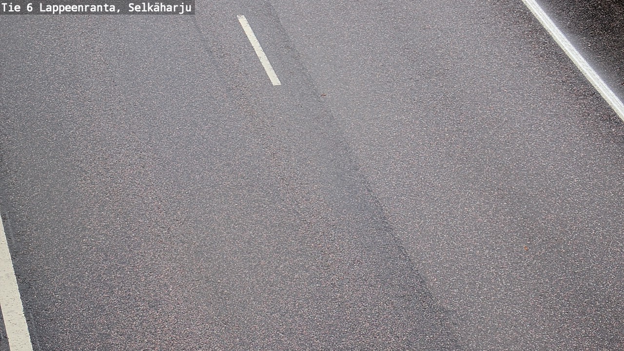 Weather Camera Image Väg 6 Villmanstrand, Selkäharju, Lappeenranta, Etelä-Karjala