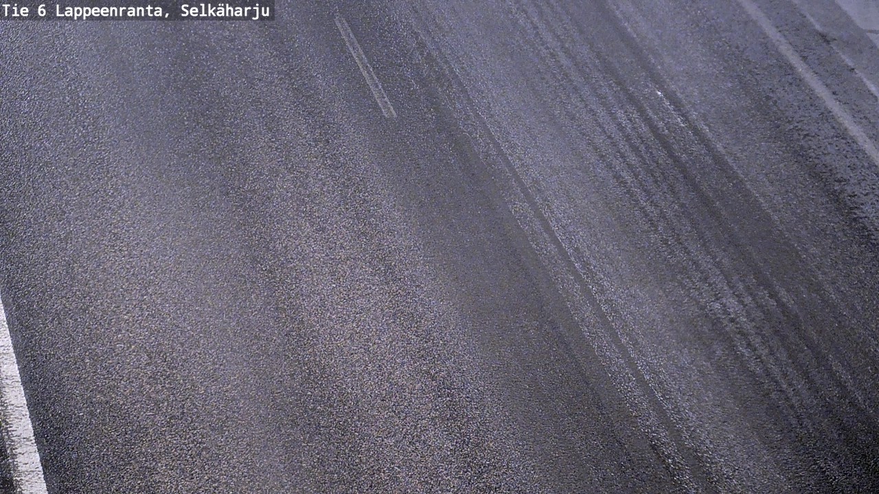 Weather Camera Image Road 6 Lappeenranta, Selkäharju, Lappeenranta, Etelä-Karjala