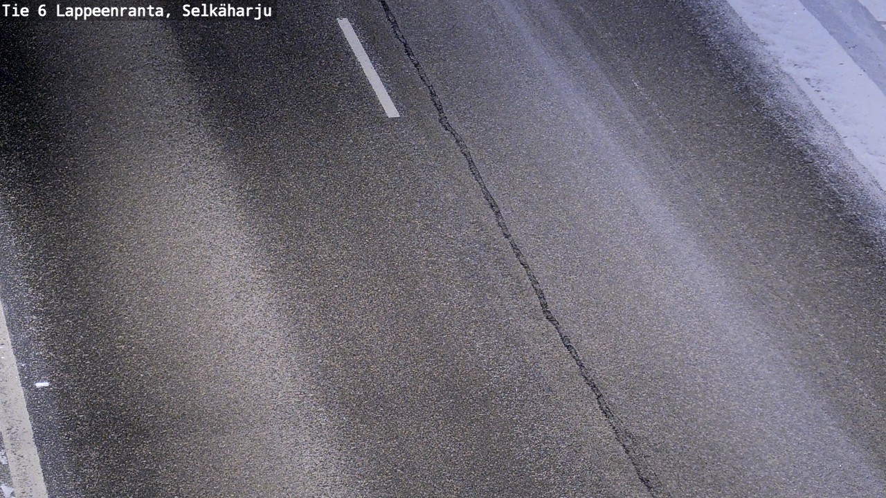 Weather Camera Image Road 6 Lappeenranta, Selkäharju, Lappeenranta, Etelä-Karjala
