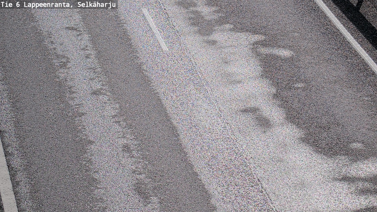 Weather Camera Image Road 6 Lappeenranta, Selkäharju, Lappeenranta, Etelä-Karjala
