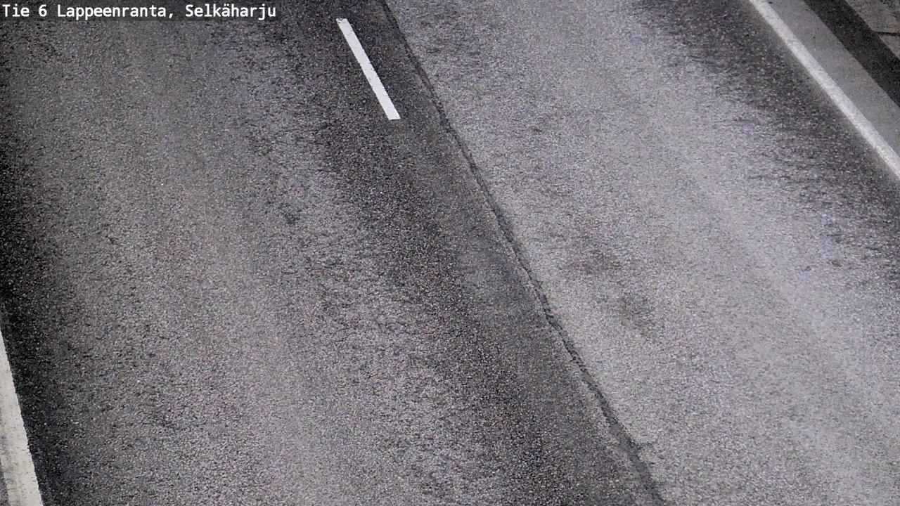 Weather Camera Image Road 6 Lappeenranta, Selkäharju, Lappeenranta, Etelä-Karjala
