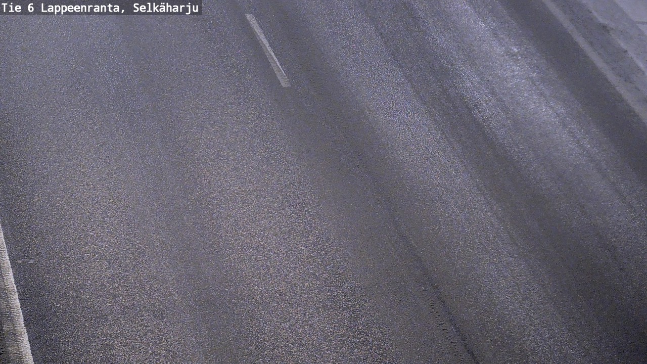 Weather Camera Image Road 6 Lappeenranta, Selkäharju, Lappeenranta, Etelä-Karjala
