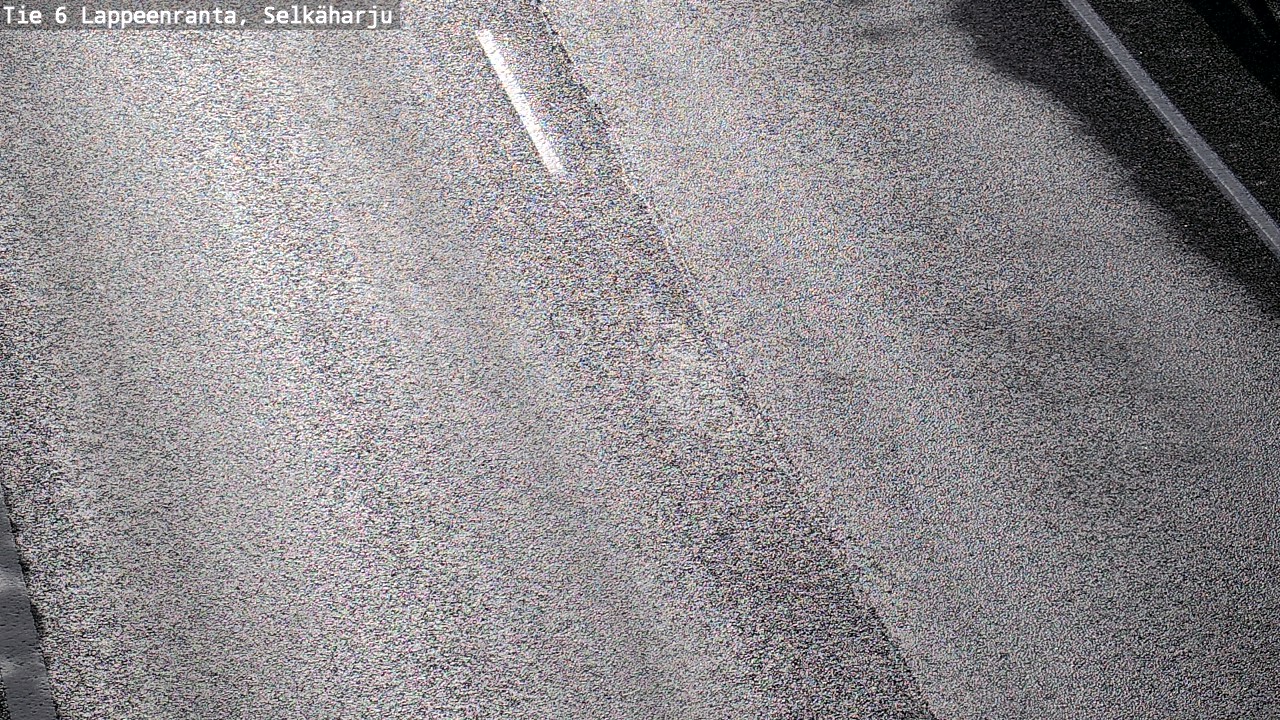 Weather Camera Image Road 6 Lappeenranta, Selkäharju, Lappeenranta, Etelä-Karjala