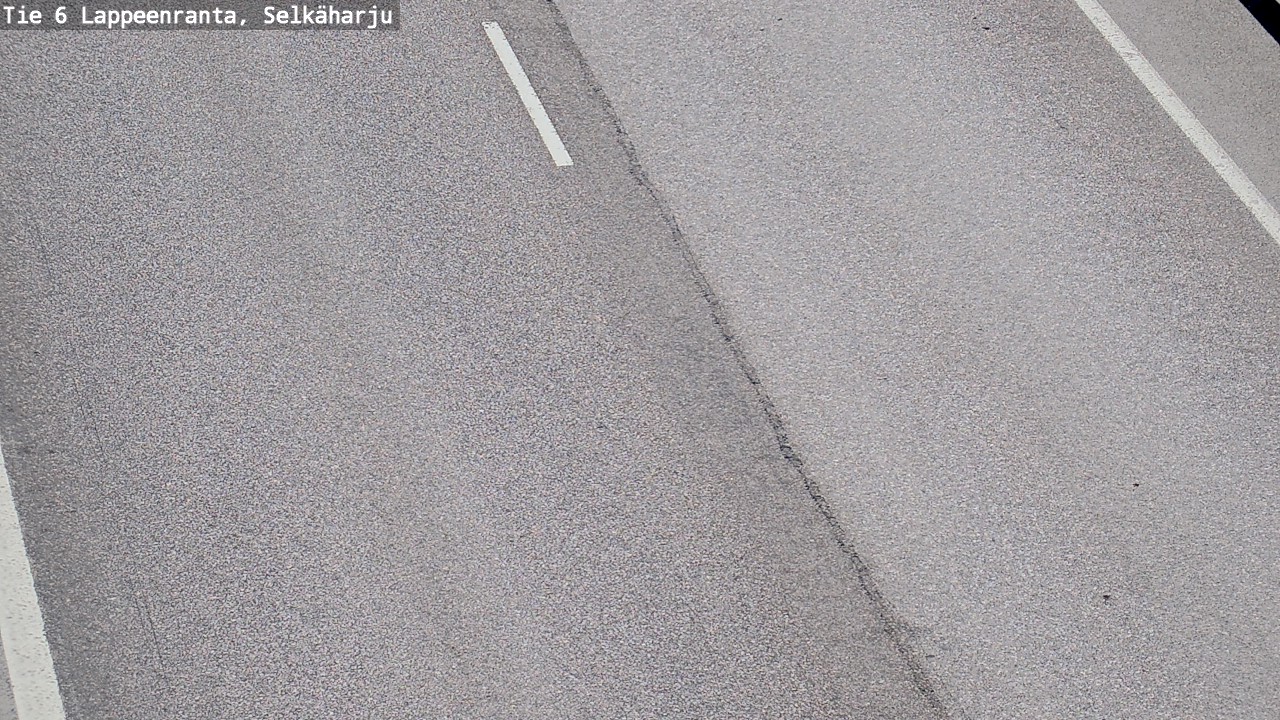 Weather Camera Image Road 6 Lappeenranta, Selkäharju, Lappeenranta, Etelä-Karjala