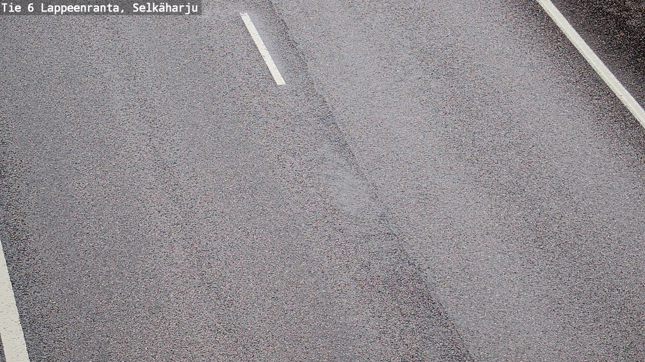 Weather Camera Image Road 6 Lappeenranta, Selkäharju, Lappeenranta, Etelä-Karjala