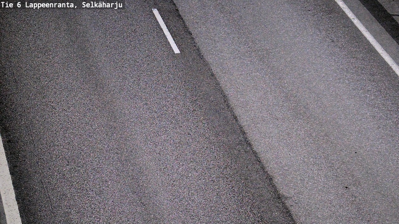 Weather Camera Image Road 6 Lappeenranta, Selkäharju, Lappeenranta, Etelä-Karjala
