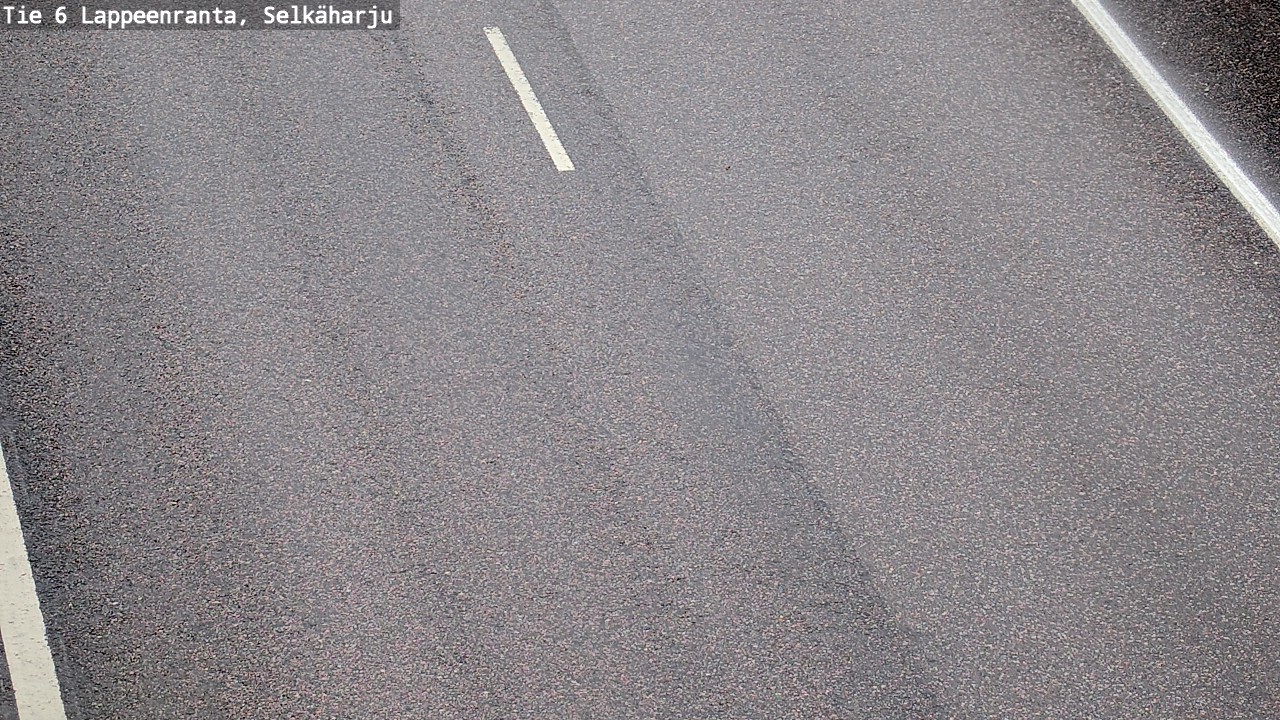 Weather Camera Image Väg 6 Villmanstrand, Selkäharju, Lappeenranta, Etelä-Karjala