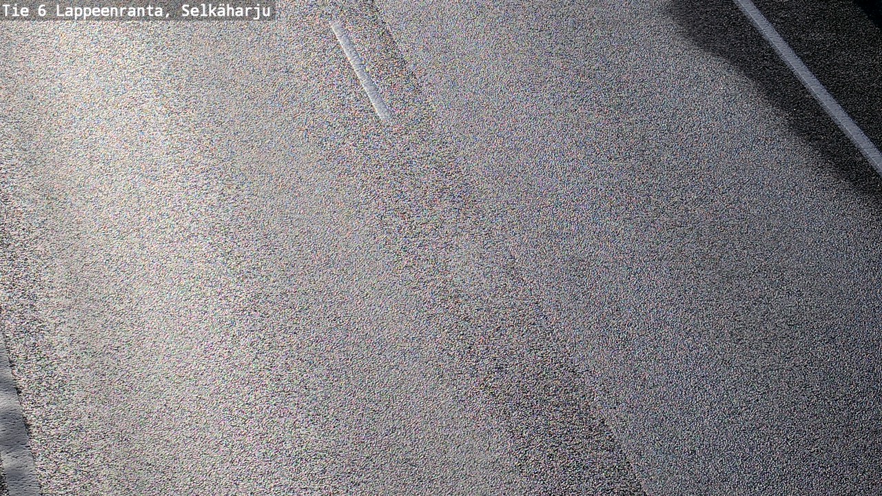 Weather Camera Image Road 6 Lappeenranta, Selkäharju, Lappeenranta, Etelä-Karjala