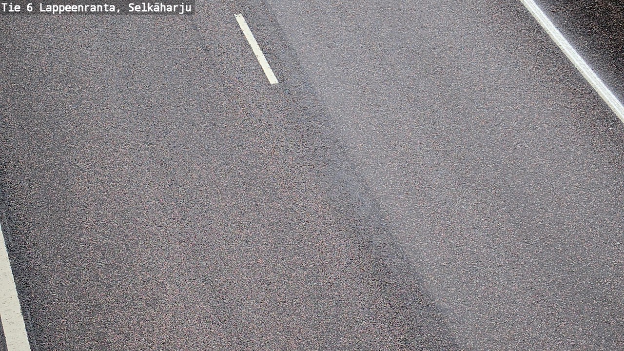 Weather Camera Image Väg 6 Villmanstrand, Selkäharju, Lappeenranta, Etelä-Karjala