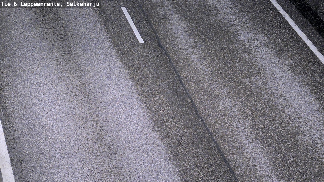 Weather Camera Image Road 6 Lappeenranta, Selkäharju, Lappeenranta, Etelä-Karjala