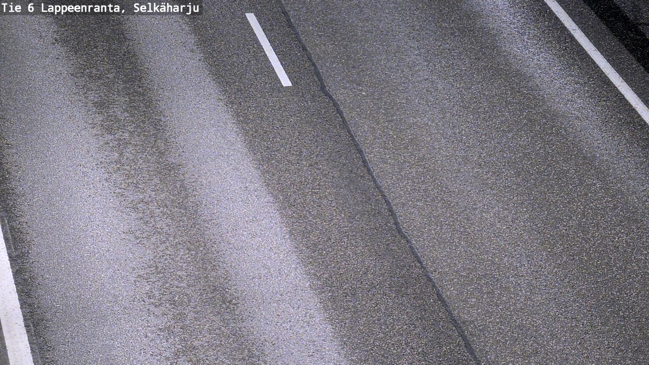 Weather Camera Image Väg 6 Villmanstrand, Selkäharju, Lappeenranta, Etelä-Karjala