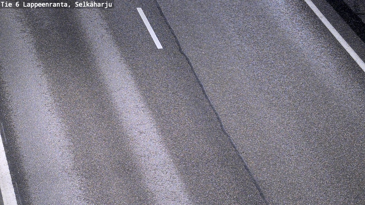 Weather Camera Image Väg 6 Villmanstrand, Selkäharju, Lappeenranta, Etelä-Karjala