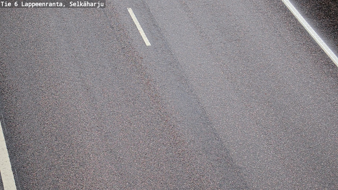 Weather Camera Image Väg 6 Villmanstrand, Selkäharju, Lappeenranta, Etelä-Karjala